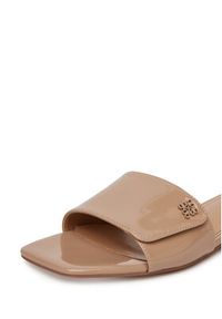 Nine West Klapki S4SH1847-01 Beżowy. Kolor: beżowy. Materiał: syntetyk, materiał #4