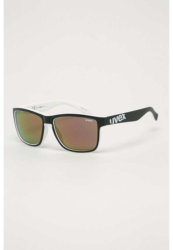 Uvex Okulary przeciwsłoneczne kolor biały. Kształt: prostokątne. Kolor: biały