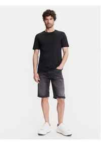 Karl Lagerfeld - KARL LAGERFELD Szorty jeansowe 265820 552832 Czarny Slim Fit. Kolor: czarny. Materiał: bawełna #5