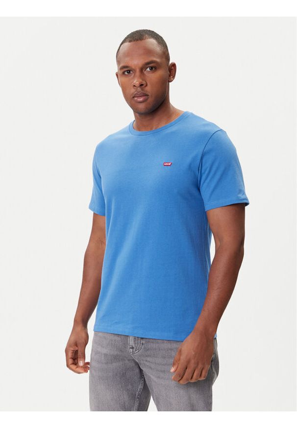 Levi's® T-Shirt Original Housemark 56605-0281 Niebieski Standard Fit. Kolor: niebieski. Materiał: bawełna