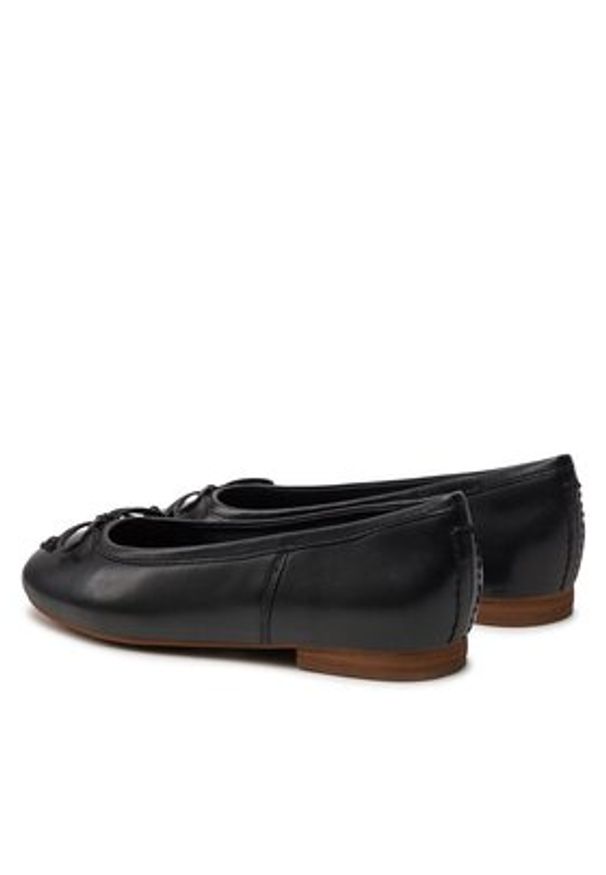 Clarks Baleriny Fawna Lily 26176629 Czarny. Kolor: czarny. Materiał: skóra