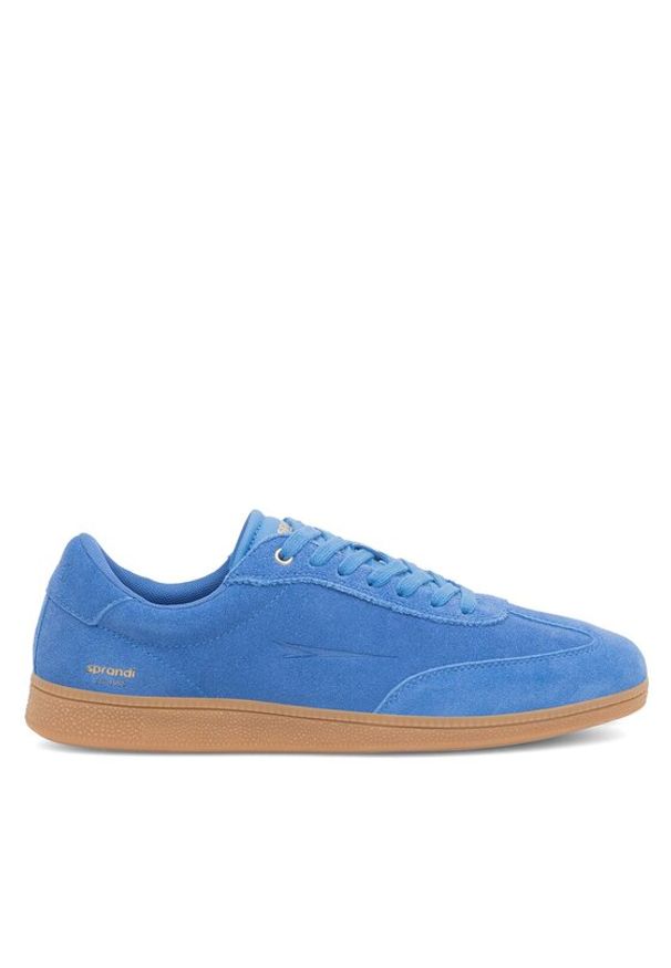 Sprandi Sneakersy RETROSTEMP MPRS-22M12313 Niebieski. Kolor: niebieski. Materiał: zamsz, skóra