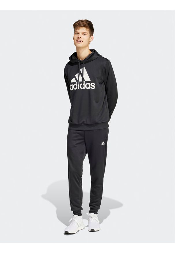 Adidas - adidas Dres IP1610 Czarny Regular Fit. Kolor: czarny. Materiał: syntetyk