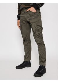 G-Star RAW - G-Star Raw Spodnie materiałowe Rovic D02190 5126 1260 Szary Regular Fit. Kolor: szary. Materiał: bawełna