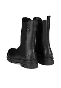 Rieker Botki Z9180-01 Czarny. Kolor: czarny. Materiał: skóra #4