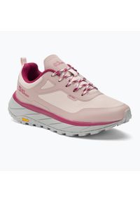 Buty turystyczne damskie Jack Wolfskin Terrashelter Low. Kolor: różowy. Styl: sportowy
