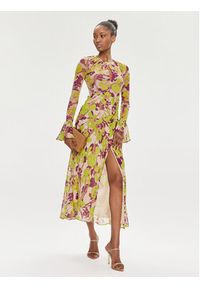 Pinko Sukienka koktajlowa 101834 A154 Zielony Regular Fit. Kolor: zielony. Materiał: wiskoza. Styl: wizytowy #3