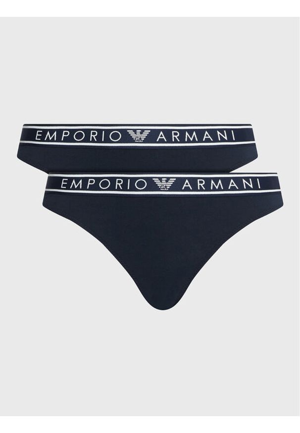 Emporio Armani Underwear Komplet 2 par fig klasycznych 163334 3R227 00135 Granatowy. Kolor: niebieski. Materiał: bawełna