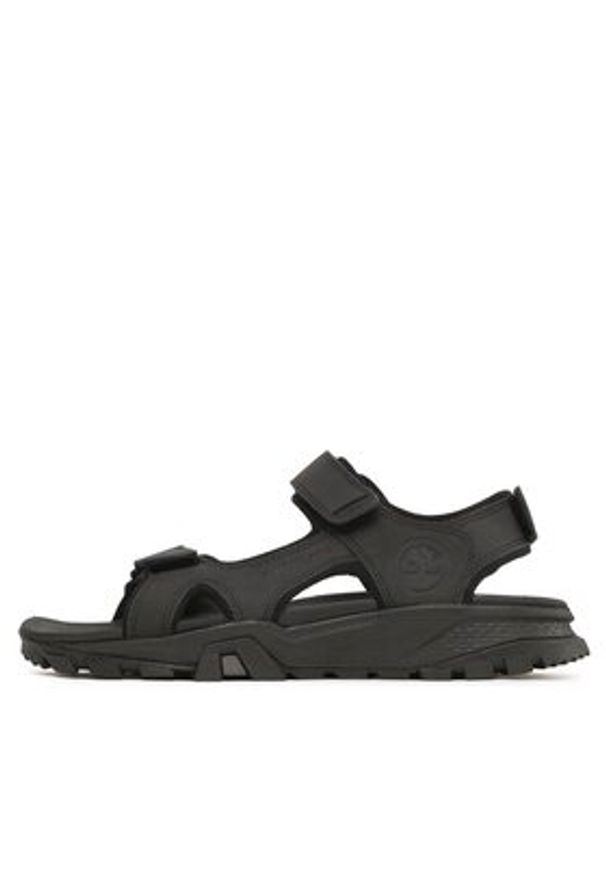 Timberland Sandały Lincoln Peak Strap Sandal TB0A5T5G0151 Czarny. Kolor: czarny. Materiał: skóra