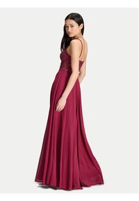 Hey Kyla Sukienka wieczorowa 5AK023HK Bordowy Regular Fit. Kolor: czerwony. Materiał: syntetyk. Styl: wizytowy #2