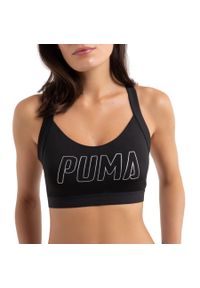 Biustonosz stanik sportowy Puma Drycell. Kolor: czarny. Sport: fitness