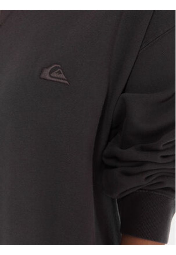 Quiksilver Bluza Essential Crew EQWFT03190 Szary Standard Fit. Kolor: szary. Materiał: bawełna