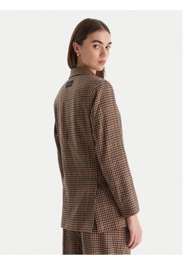 Liu Jo Marynarka MF5158 T4335 Brązowy Regular Fit. Kolor: brązowy. Materiał: syntetyk