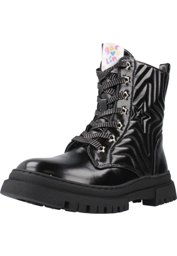 Garvalin - Buty GARVALIN 251567G Czarny. Kolor: czarny. Materiał: syntetyk, tkanina. Styl: sportowy. Sport: turystyka piesza