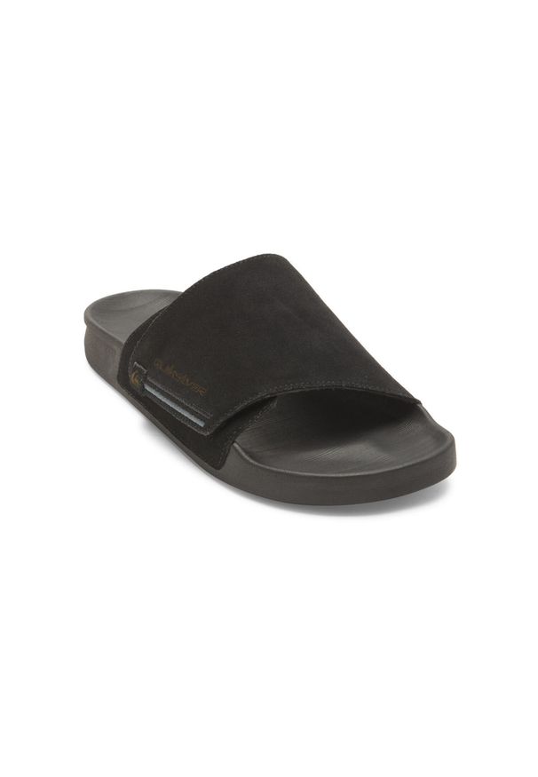 Klapki męskie Quiksilver Rivi Suede. Kolor: zielony, brązowy, wielokolorowy