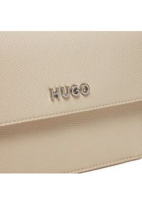 Hugo Torebka Chris Crossbody Fl R 50523179 Beżowy. Kolor: beżowy. Materiał: skórzane