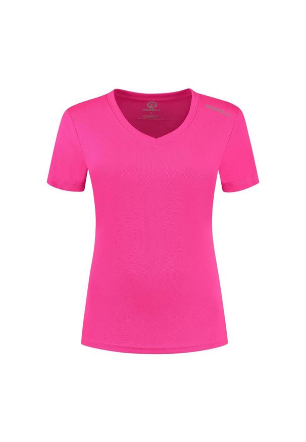 ROGELLI - Funkcjonalna koszulka damska Rogelli PROMOTION LADY. Kolor: różowy