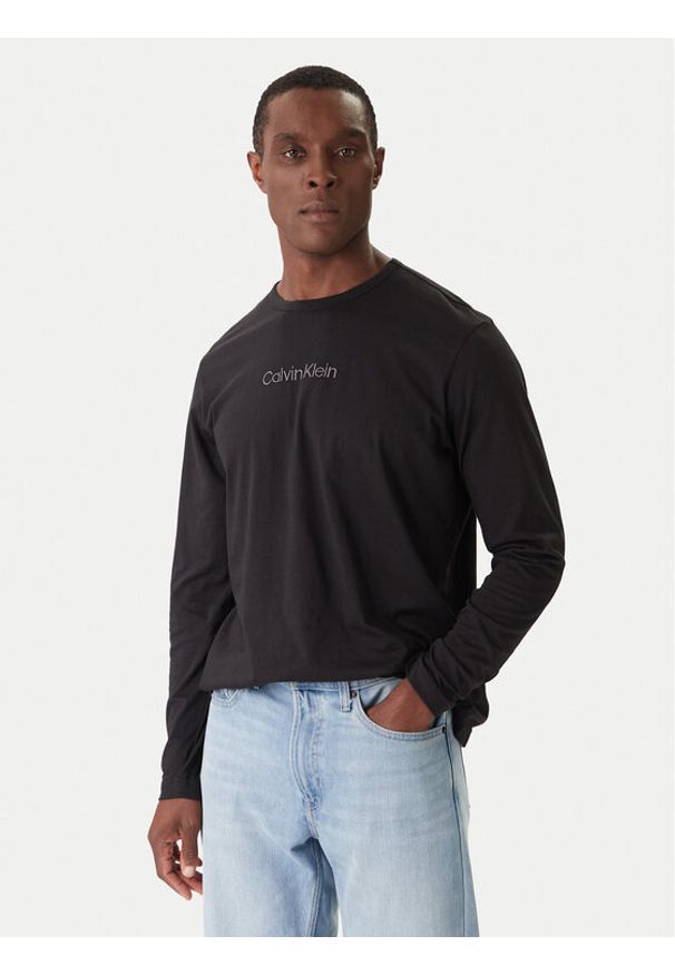 Calvin Klein Underwear Longsleeve 000NM2771E Czarny Regular Fit. Kolor: czarny. Materiał: bawełna. Długość rękawa: długi rękaw