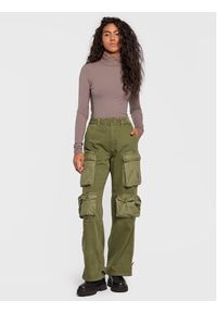 Replay Spodnie materiałowe W8019.000.10307 Zielony Regular Fit. Kolor: zielony. Materiał: bawełna #3