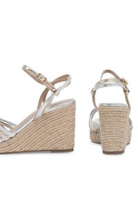 DeeZee Espadryle WYL2610-01 Srebrny. Kolor: srebrny. Materiał: syntetyk #3