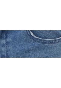 TOP SECRET - Spodnie damskie jeansowe regular. Okazja: na spacer. Kolor: niebieski. Materiał: jeans. Sezon: wiosna. Styl: klasyczny, sportowy #5