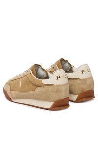 Polo Ralph Lauren Sneakersy 804P08219001 Brązowy. Kolor: brązowy. Materiał: zamsz, skóra #4