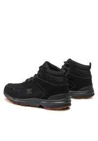 DC Sneakersy Mutiny Wr ADYB700038 Czarny. Kolor: czarny. Materiał: skóra