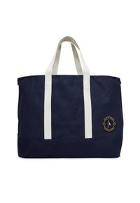 TOMMY HILFIGER - Tommy Hilfiger Torebka Th Summer Tote AM0AM13557 Granatowy. Kolor: niebieski