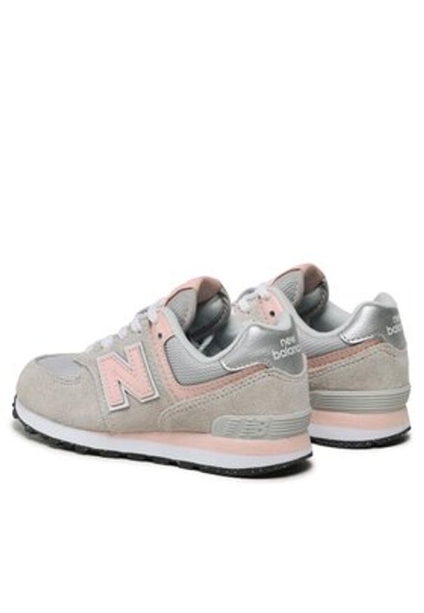 New Balance Sneakersy PC574EVK Szary. Kolor: szary. Materiał: materiał. Model: New Balance 574