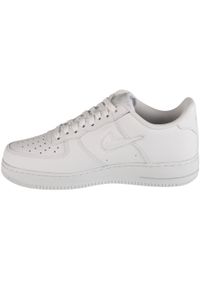 Nike - Buty sportowe Sneakersy męskie, Air Force 1 '07 Jewel. Kolor: biały. Model: Nike Air Force. Sport: turystyka piesza