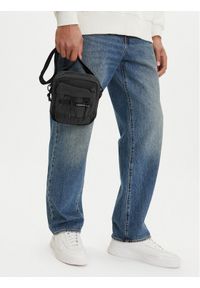 Pepe Jeans Saszetka Heich Bristol PM030874 Czarny. Kolor: czarny. Materiał: materiał #1
