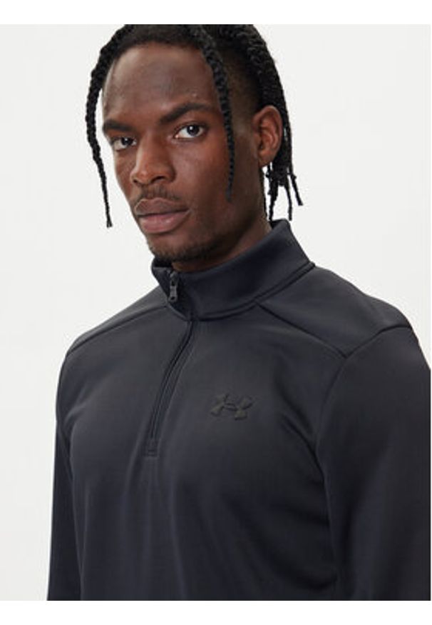 Under Armour Bluza Armor Fleece 1373358 Czarny Regular Fit. Kolor: czarny. Materiał: syntetyk