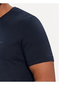 s.Oliver T-Shirt 2057430 Granatowy Regular Fit. Kolor: niebieski. Materiał: bawełna #3