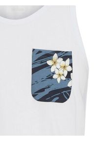 Jack & Jones Tank top Hawaii 12269321 Biały Standard Fit. Kolor: biały. Materiał: bawełna #5