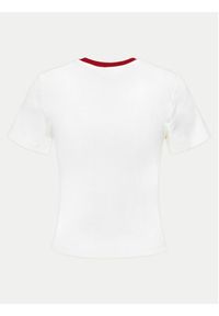Levi's® T-Shirt Essential Sporty A8798-0023 Écru Slim Fit. Materiał: bawełna. Styl: sportowy