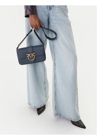 Pinko - PINKO Torebka Love One Mini Slouchy Fl Al 25-26 104340 A2OX Granatowy. Kolor: niebieski. Materiał: skórzane #1