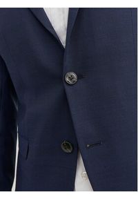Jack & Jones - Jack&Jones Garnitur Solaris 12148166 Granatowy Super Slim Fit. Kolor: niebieski. Materiał: syntetyk #3