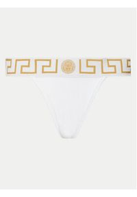 VERSACE - Versace Stringi AUD01042 1A10011 Biały. Kolor: biały. Materiał: bawełna #5