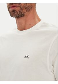 C.P. Company T-Shirt RCCMTS725A005100W Écru Regular Fit. Materiał: bawełna