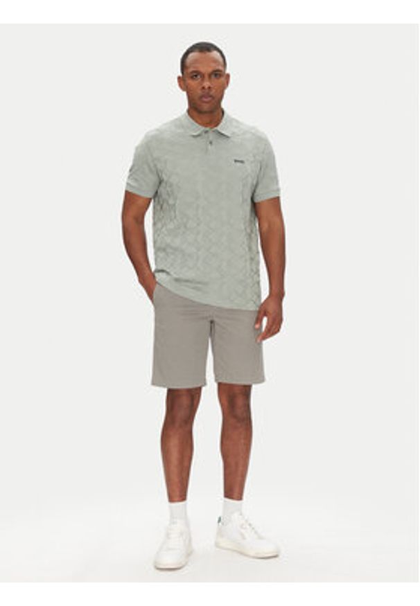 BOSS Szorty materiałowe 50536884 Beżowy Slim Fit. Kolor: beżowy. Materiał: bawełna