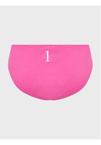 Calvin Klein Swimwear Dół od bikini KW0KW01886 Różowy. Kolor: różowy. Materiał: syntetyk #2
