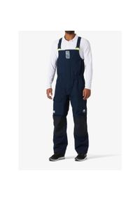 Spodnie żeglarskie męskie Helly Hansen Pier 4.0 Bib. Kolor: niebieski. Sport: żeglarstwo