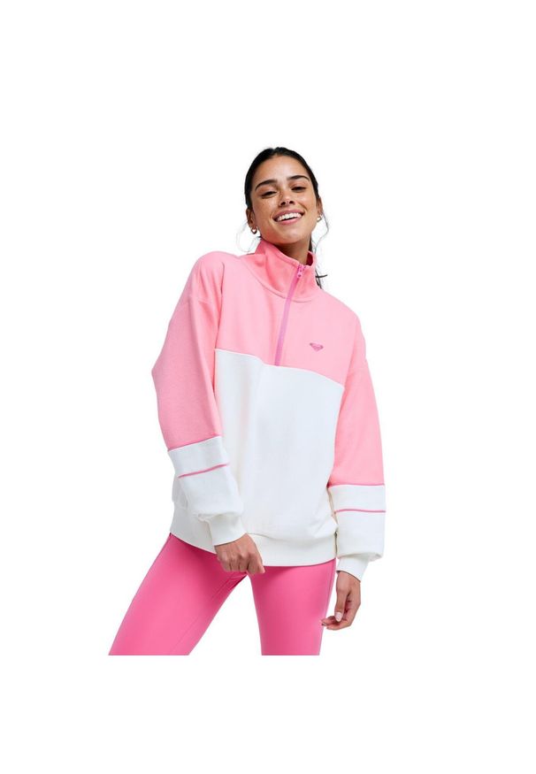 Roxy - Bluza dla Kobiety ESS ENERGY NEW Różowy. Kolor: różowy. Materiał: bawełna, tkanina