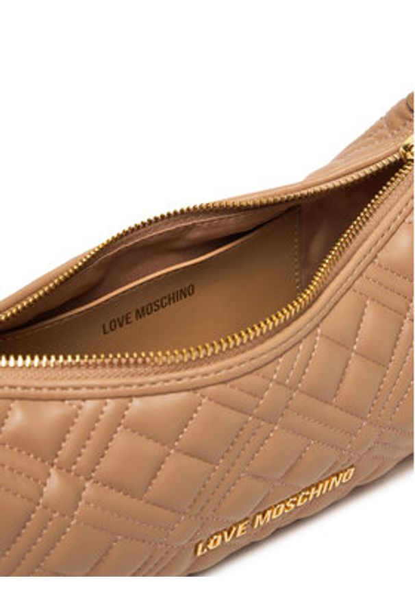Love Moschino - LOVE MOSCHINO Torebka JC4142PP0NLA0104 Beżowy. Kolor: beżowy. Materiał: skórzane
