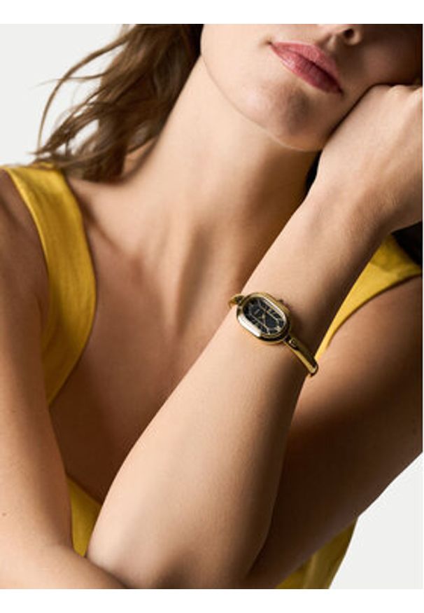 Fossil Zegarek Sloan ES5456 Złoty. Kolor: złoty