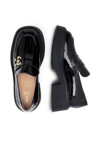 Eva Minge Loafersy LAGOA-24750 Czarny. Kolor: czarny. Materiał: skóra, lakier #7