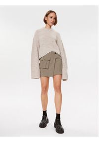 Herskind Sweter Hudson 4916750 Beżowy Regular Fit. Kolor: beżowy. Materiał: bawełna #5