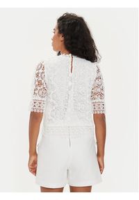 Morgan Bluzka 221-OLAY Écru Regular Fit. Materiał: syntetyk
