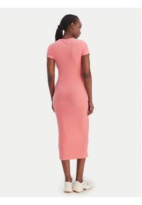 Tommy Jeans Sukienka codzienna DW0DW22339 Różowy Slim Fit. Okazja: na co dzień. Kolor: różowy. Materiał: wiskoza. Typ sukienki: proste. Styl: casual #4