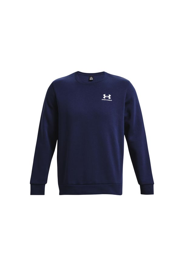 Bluza Under Armour Essential Fleece. Kolor: niebieski, biały, wielokolorowy. Sport: fitness